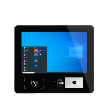 windows inch touch pos terminal with barcode scanner